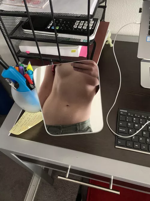 Clean mirror, clean tummy for now by zt997