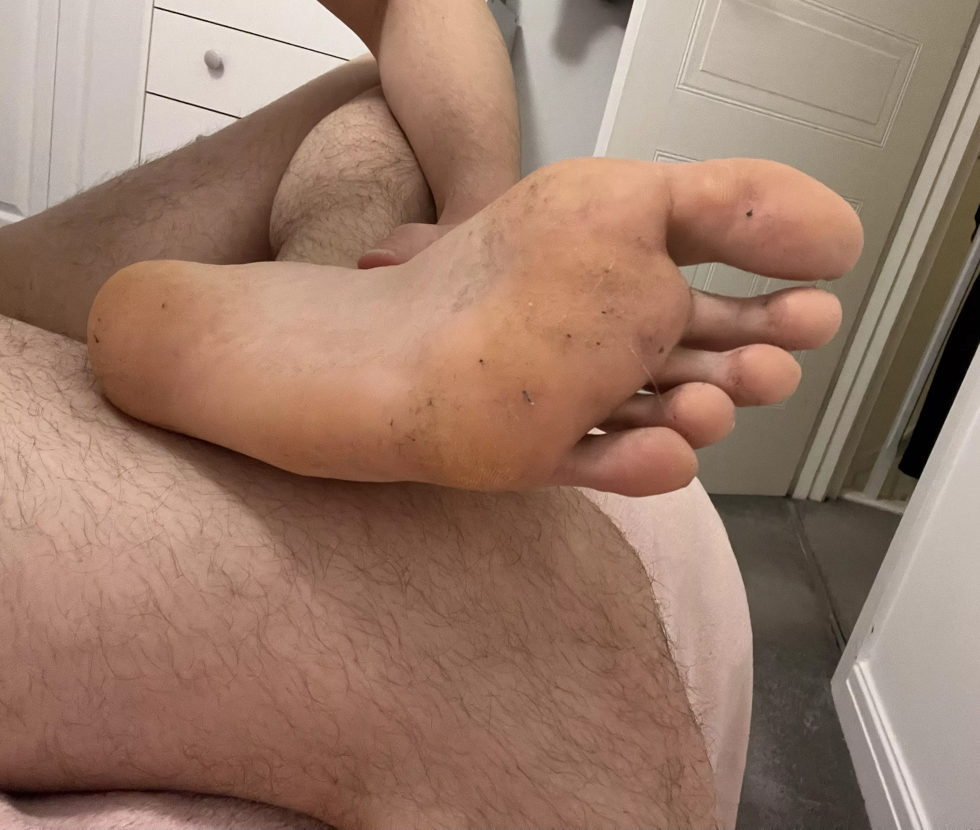 Clean them 😜🦶 posted by josh_world69