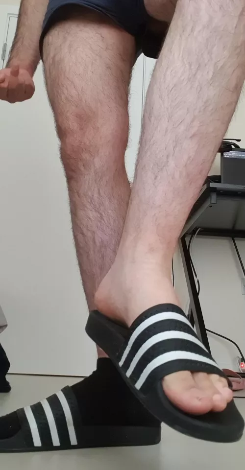 Clean them before I get in the shower. by MasterTahn