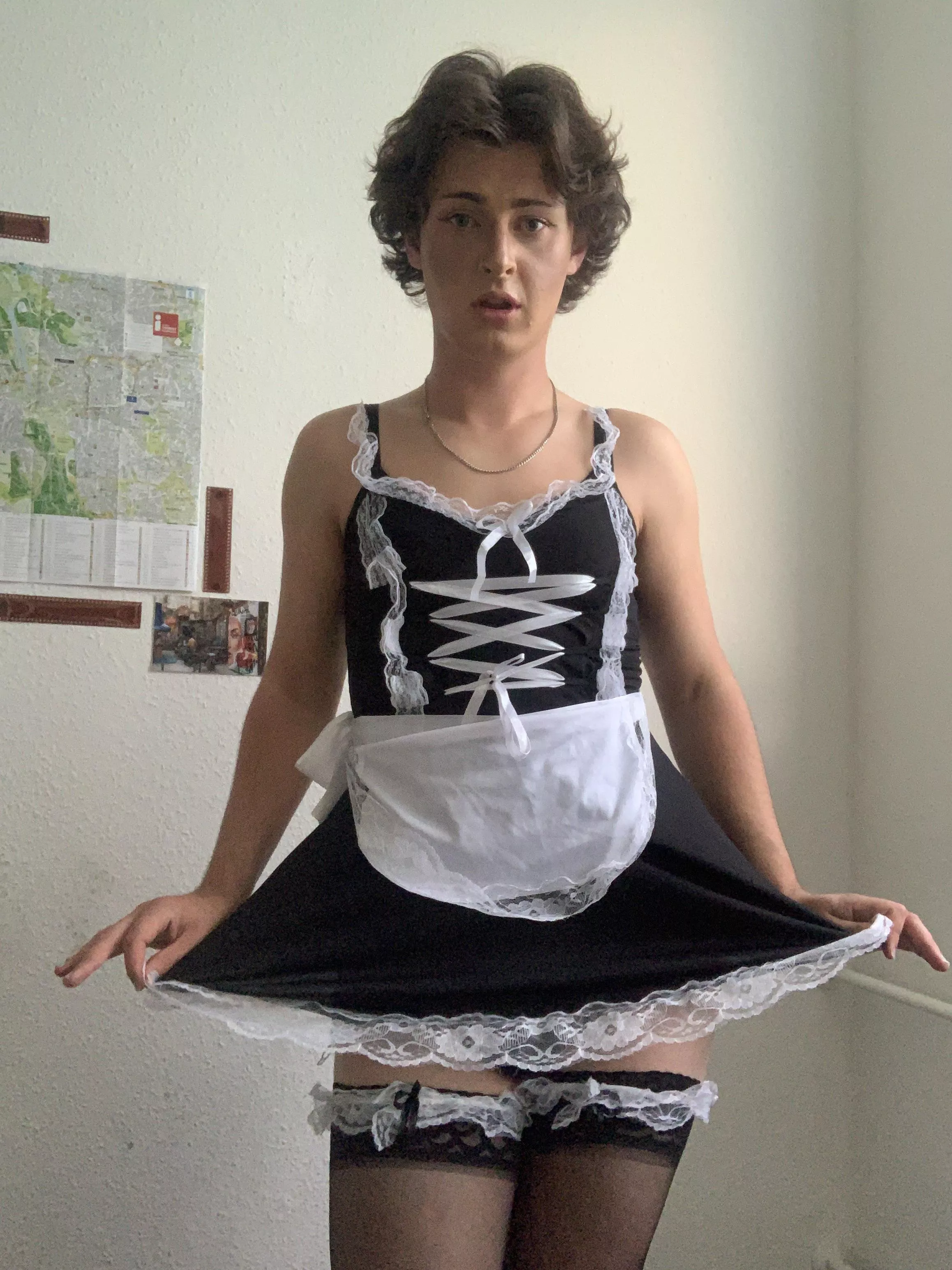 Cleaning the house had never felt so saucy! 💜 posted by Beautiful-Pick-9374