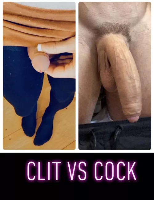 Clit Vs. Cock by jamiecoxxx18