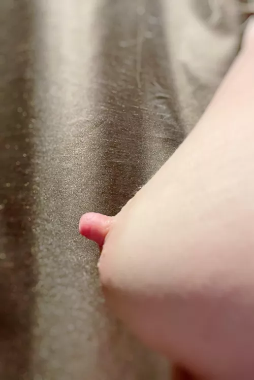 Close shot for you..imagine wrapping your mouth around it and getting a taste of my milky 🥵 by MilkyMama88