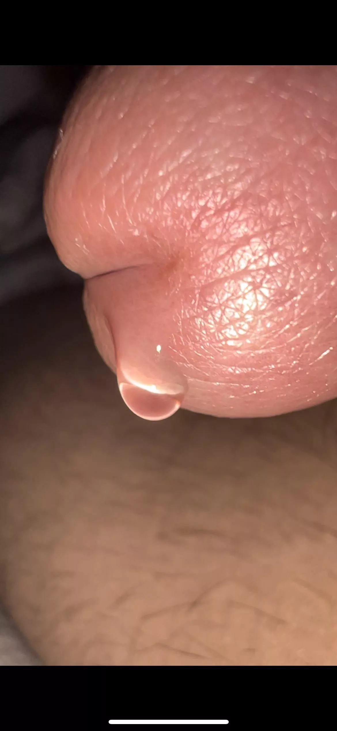 Close up precum drop👀 posted by Ok_Top_2513