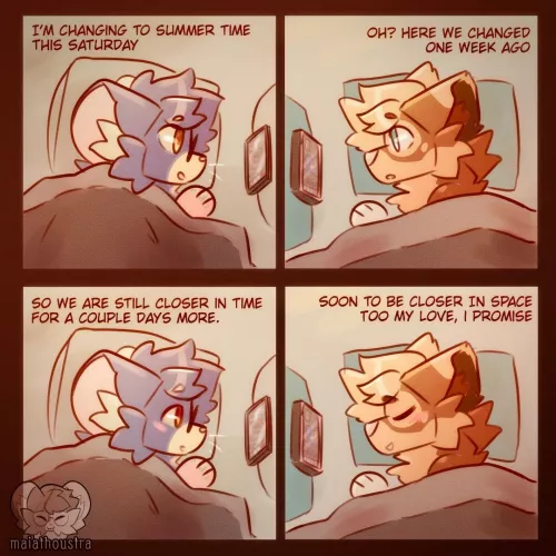 closer in time ~ art by me @maiathoustra by maiathoustra