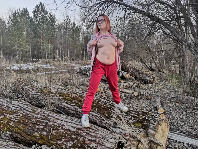 Clothes? Who needs them? by fortyonabranch