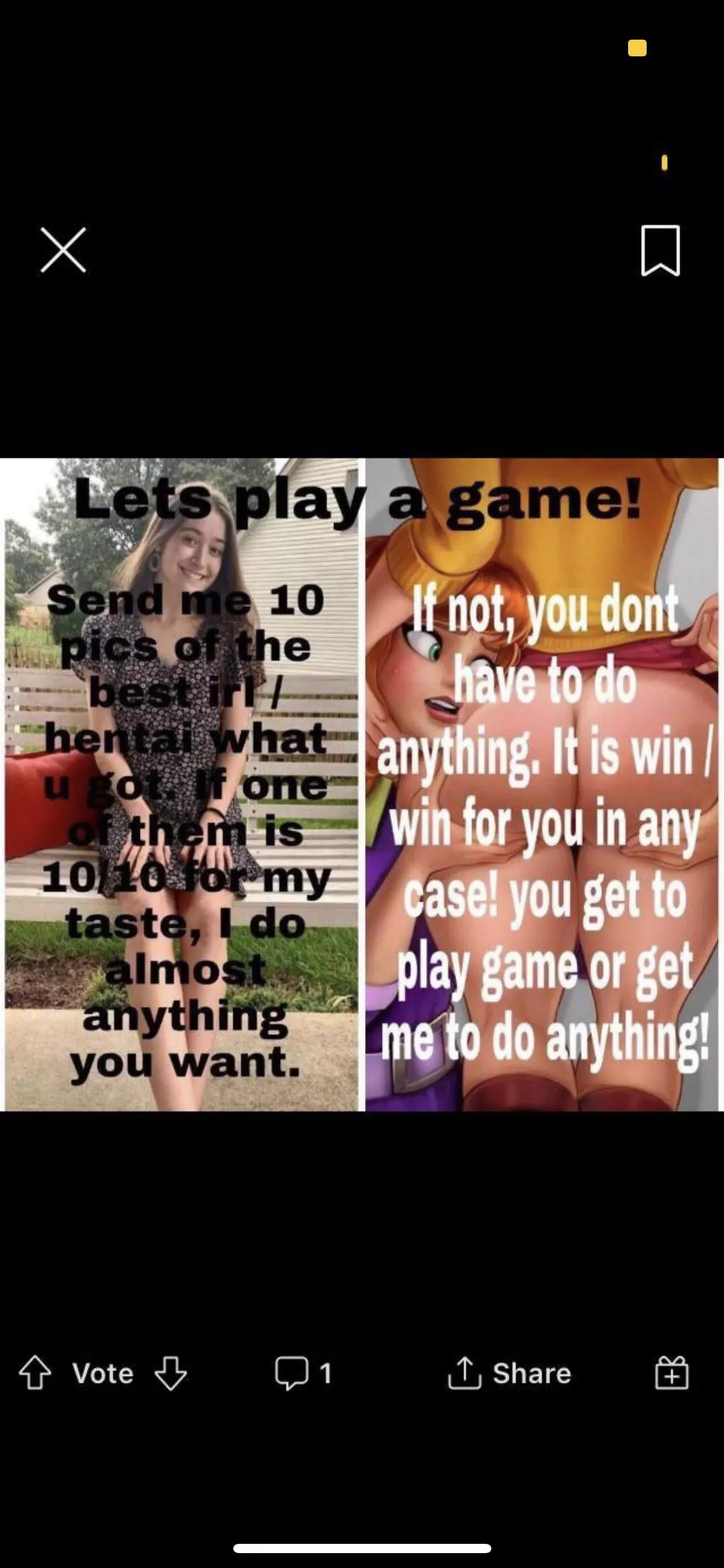 Cmon let’s do it posted by Opposite-Bake5149