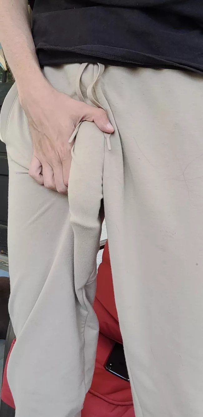 Cock print is crazy in these sweats posted by kenny_packer