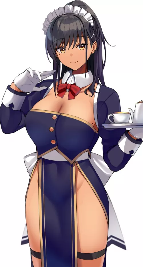Coffee Maid (polopolopompoko) by GingerGentleman
