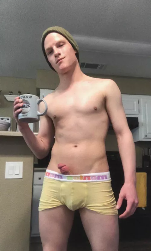 Coffee n’ Cock anyone? by onceuponatwink