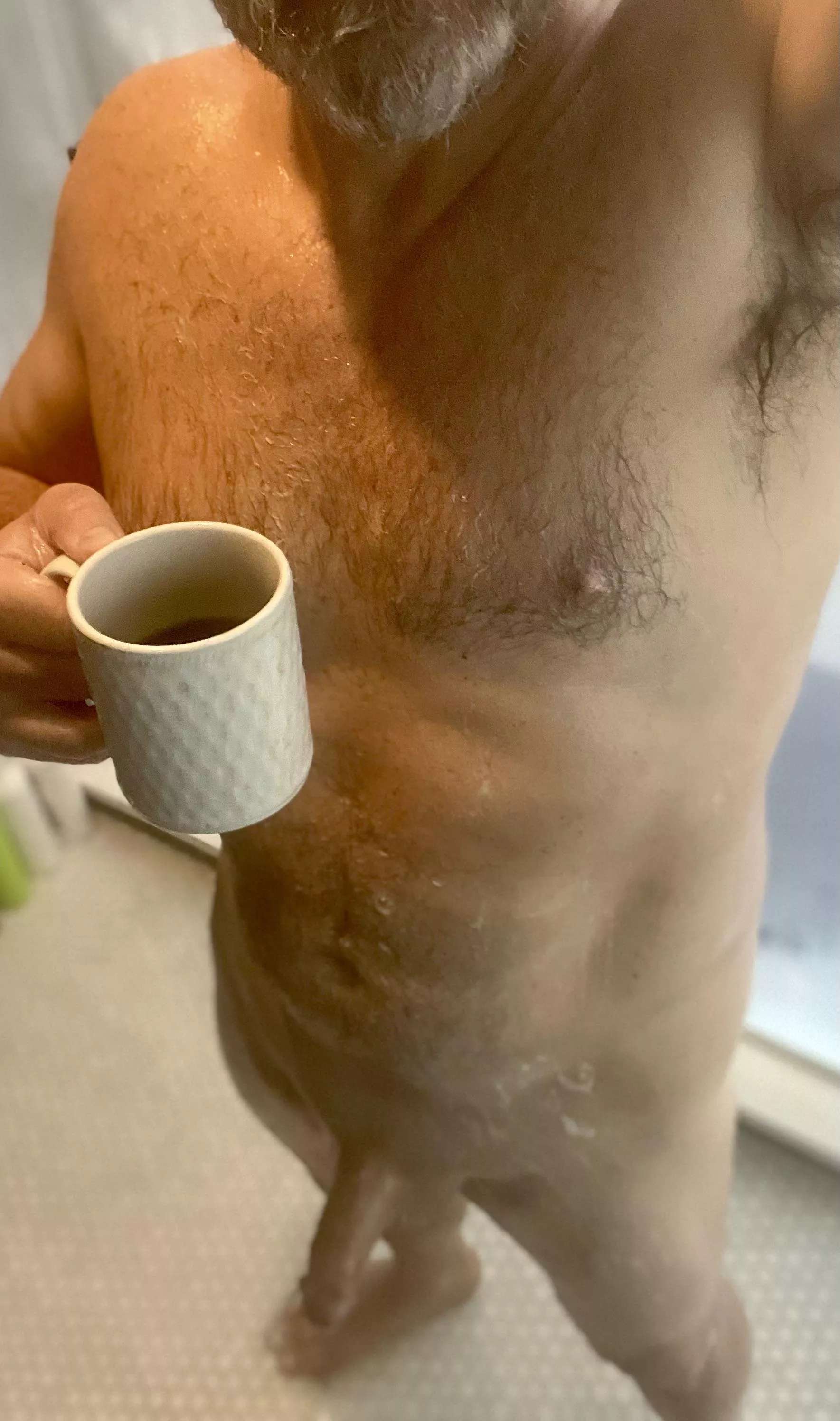 Coffee? Shower? Both? Good morning! posted by J2915