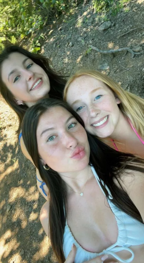 College Babes Lake Day by YeetorYoted