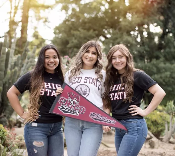 college freshman trio by Critical_Choice_4393