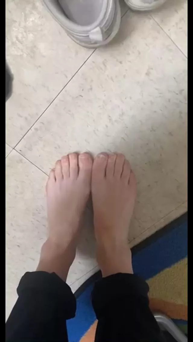 College soccer player at work posted by suburbanfeet