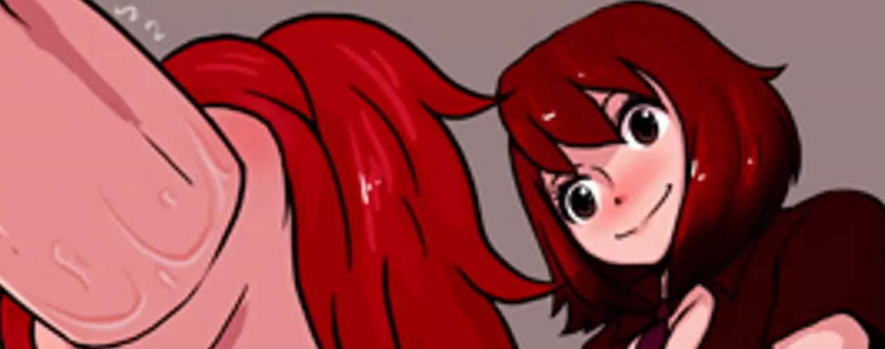 Color: 1girl, red hair, something that looks like a horse cock(?) by NInjaZKIng