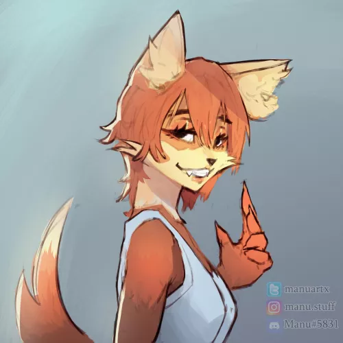 Coloured sketch commission! [art by me @manuartx on twitter] by manu_artx