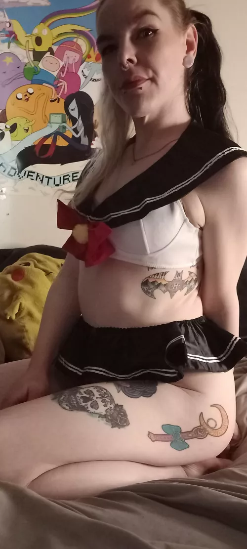 Come check out my OF page! 🌸 Get naughty with me! 💕 Custom pics/vids! 💕 Fetish friendly. Lingerie + 😈 🤤 Come join this alternative amateur / newbie! 🌸 by Inner-Vegetable-36