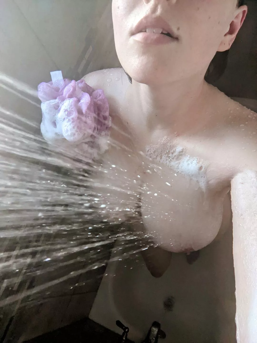 Come get it and help me lather up 😘 posted by doubletrouble0202