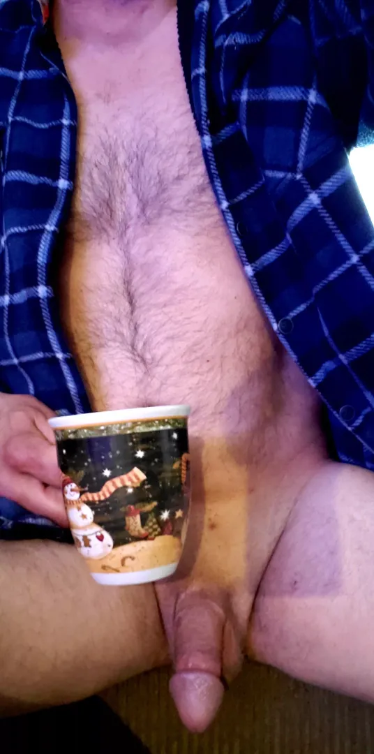 Come join me for a cup of dark roast this morning and we can watch the rsin melt the snow😏😈😈😏 posted by Chad6_9wick