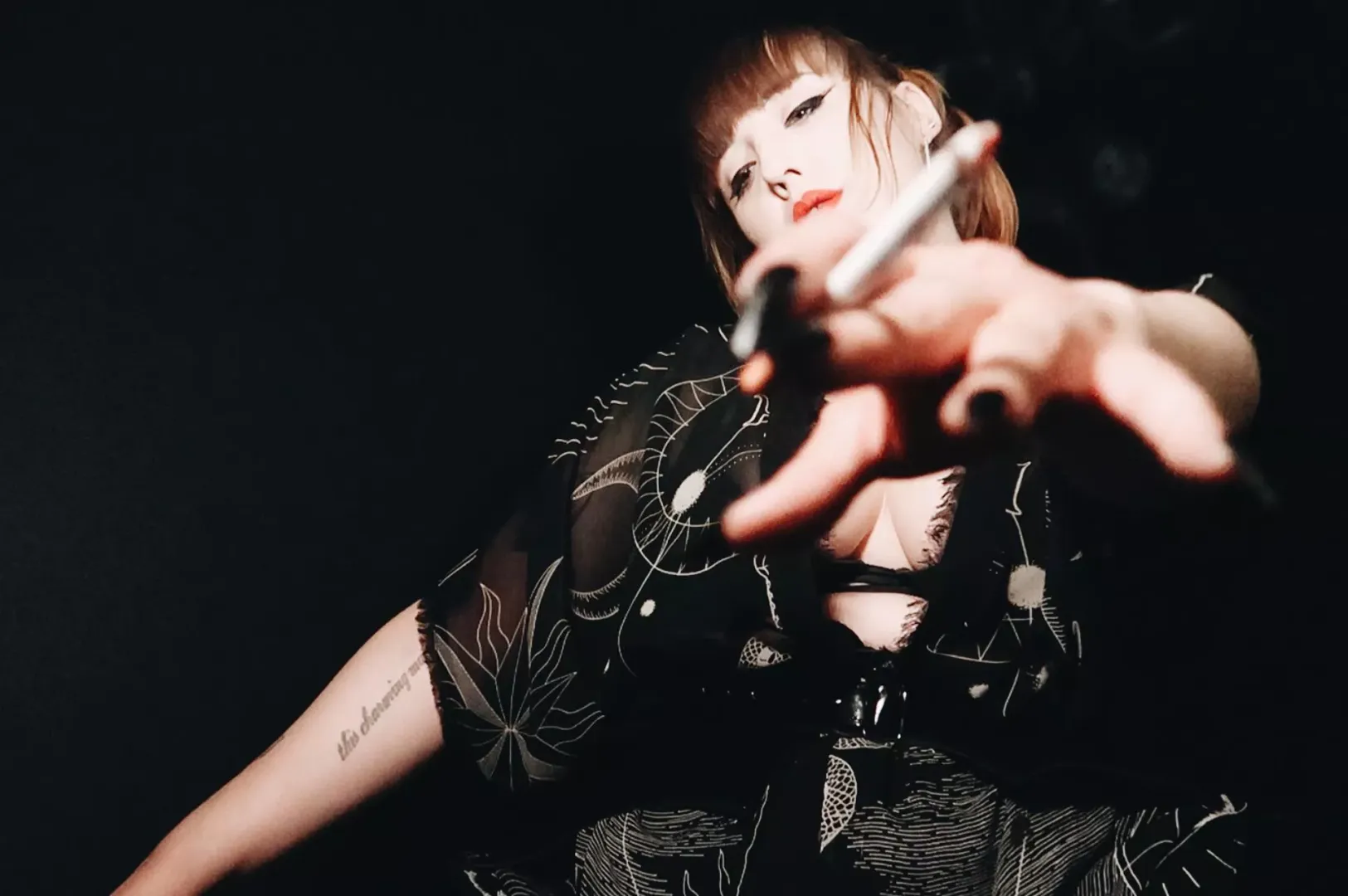 Come little sub, open your mouth for Mistress. I’ve got a delicious treat for you. 🚬 posted by MistressKomakino
