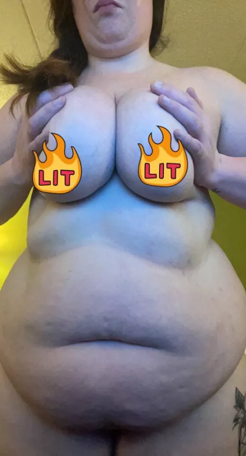 Come put your fat cock between these titties 👅💦 by SexyKittenKath2022