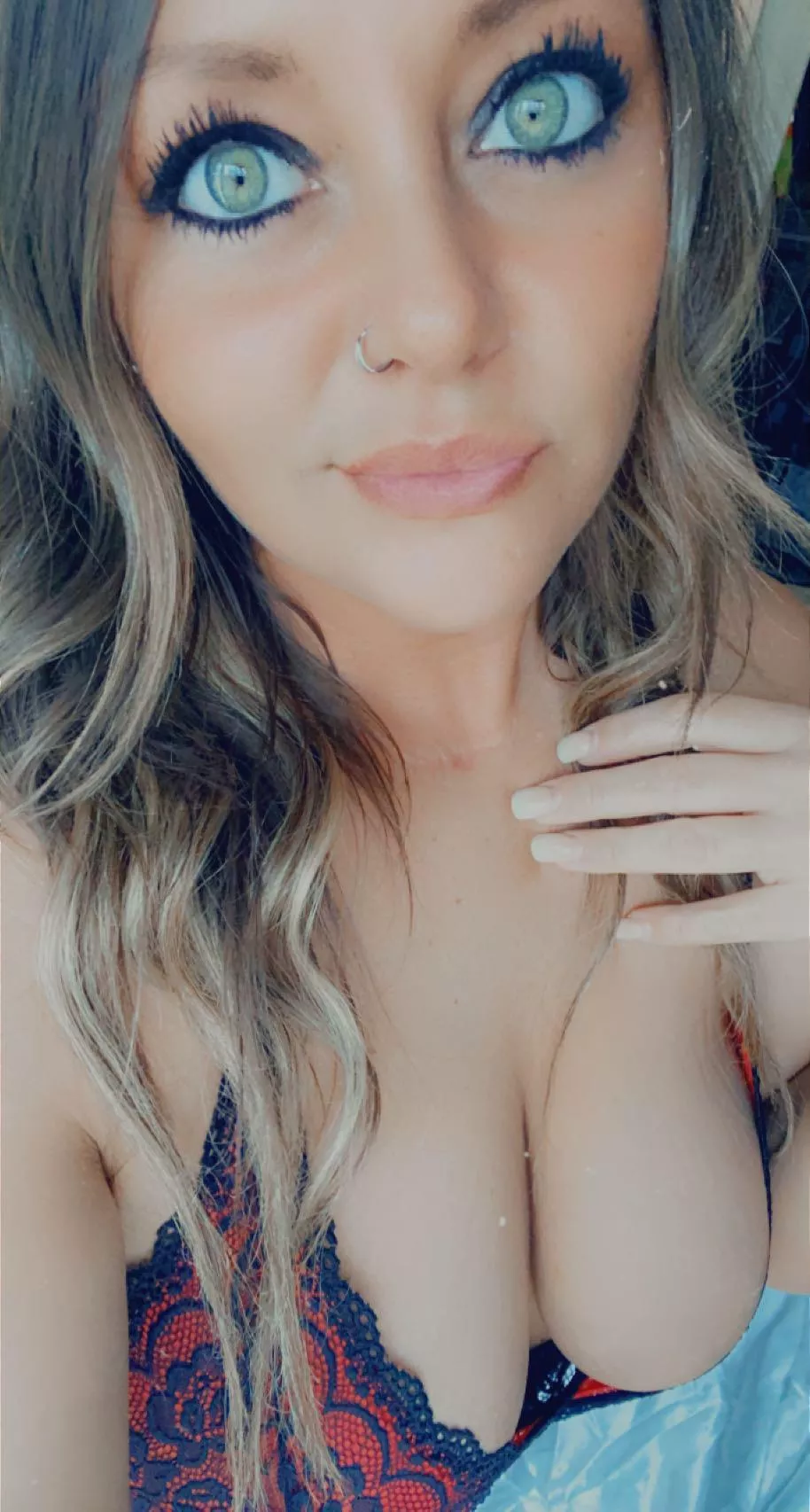 Come see what I’m hiding under here😉 links in bio/DMs open posted by kylee0000