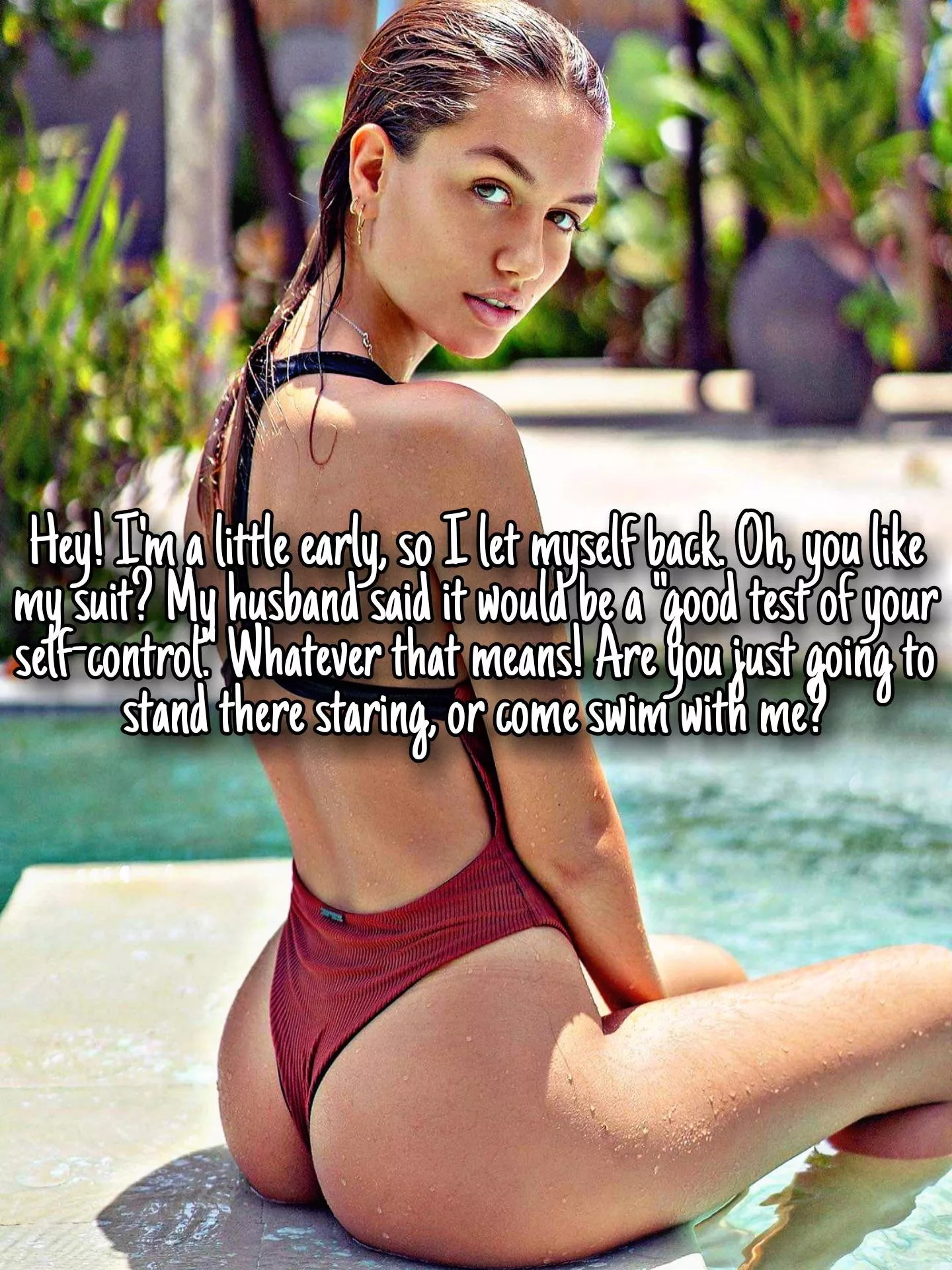 Come swim with me... posted by WantToBeSharer