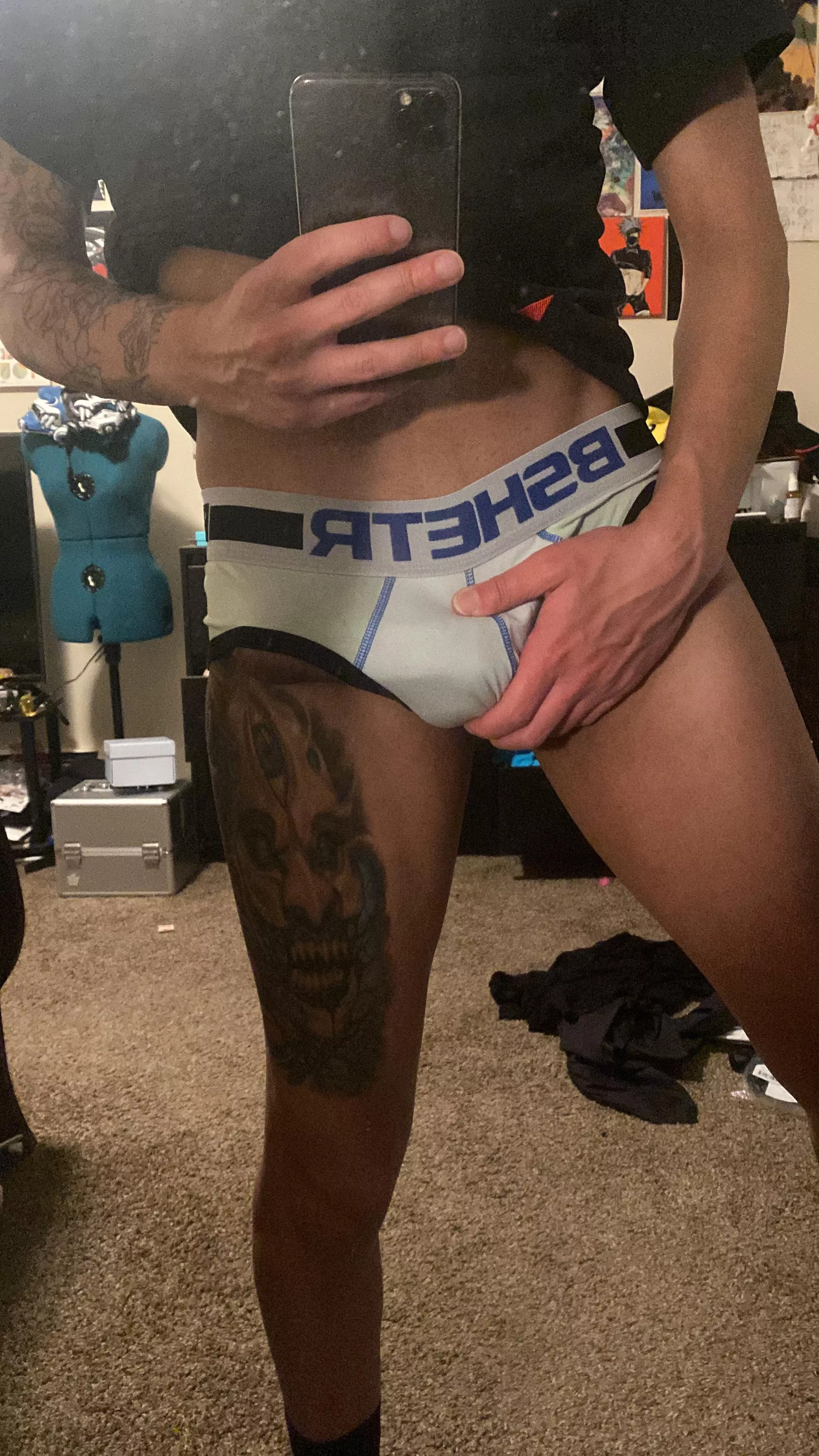 Comfy, but not everything fits. posted by nsfwprobs