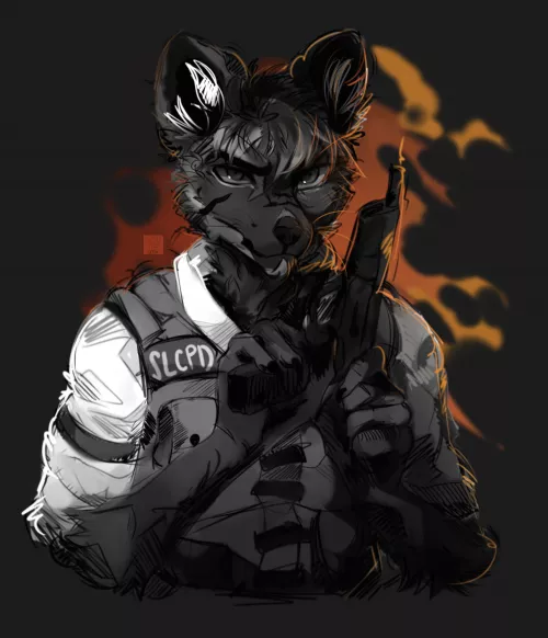 commission! fallout new vegas inspired (art by me) by leskweg