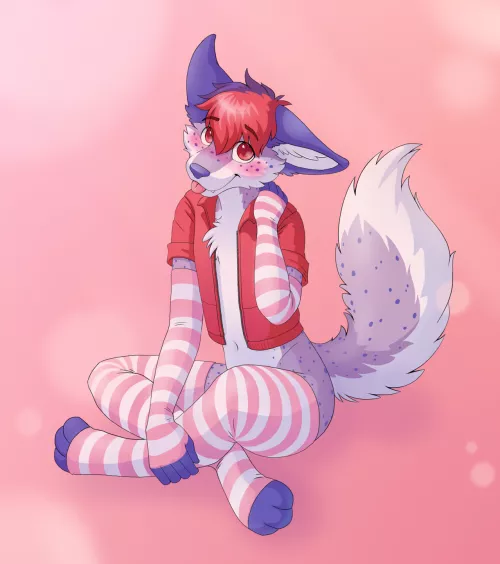 Commission for compfreak530 (art by me) by glosso-lalia