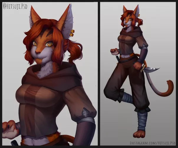 Commission for Netherfury (commissions are open!) My twitter: @hitsuji_psd by hitsuji04