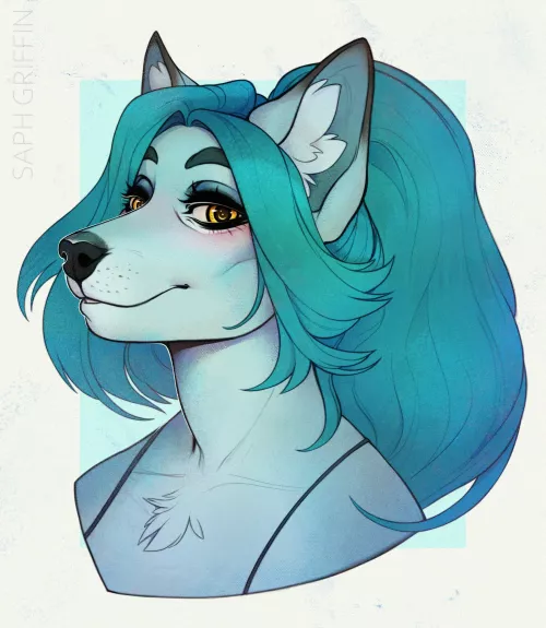 Commission for Wyviryn (@saphgriffin on Twitter) by SaphGriffin