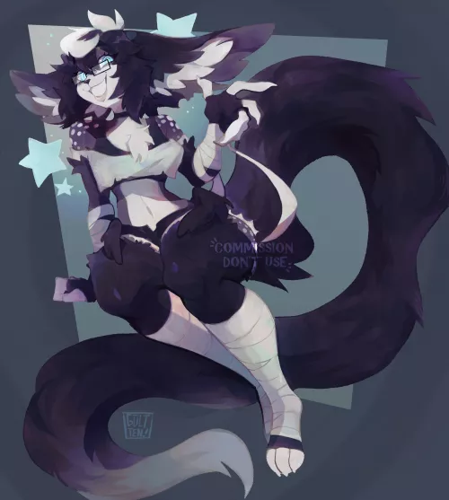 Commission I did for Kaleidoscorch🍔 by Golttenpanger