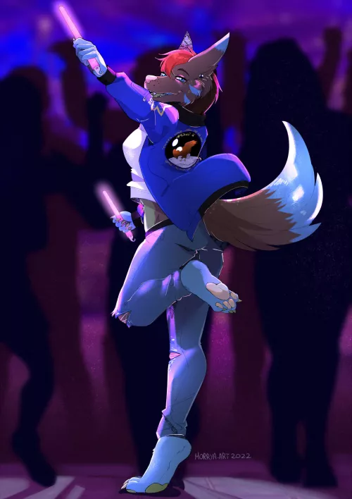[COMMISSION] Party time by MorryaArt