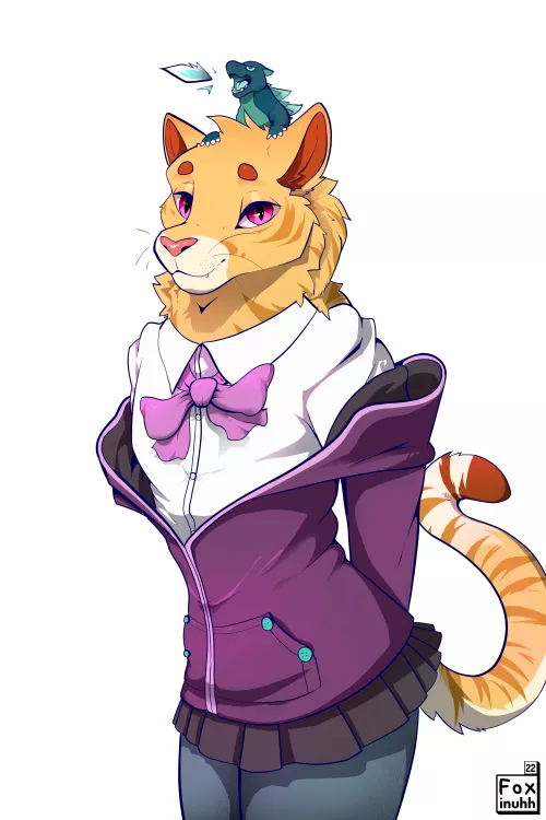 Commissioned Liger I drew by Mammoth-Guess-955