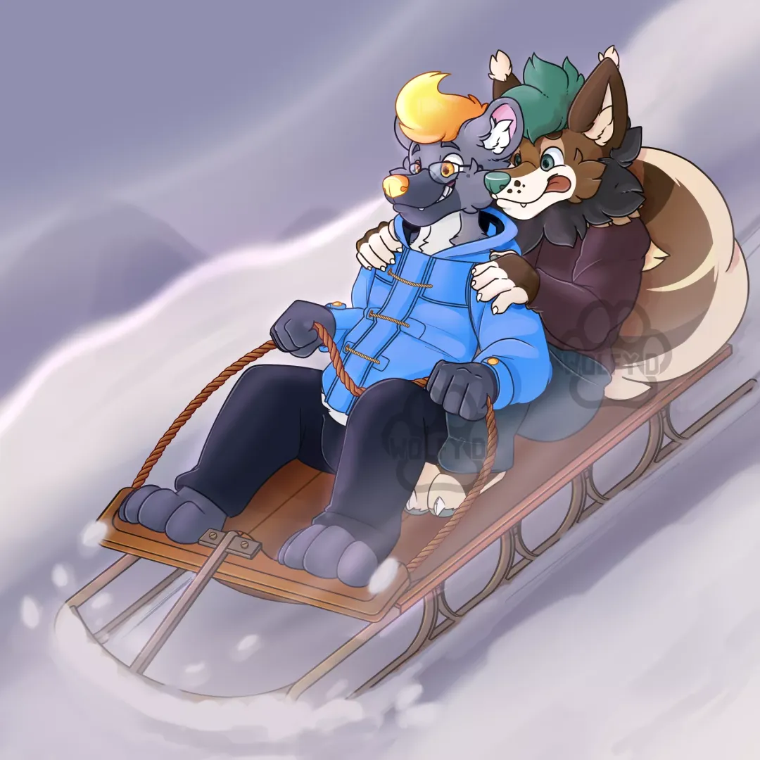 Commissions made by me (@DingoWolfy) posted by WwolfDub