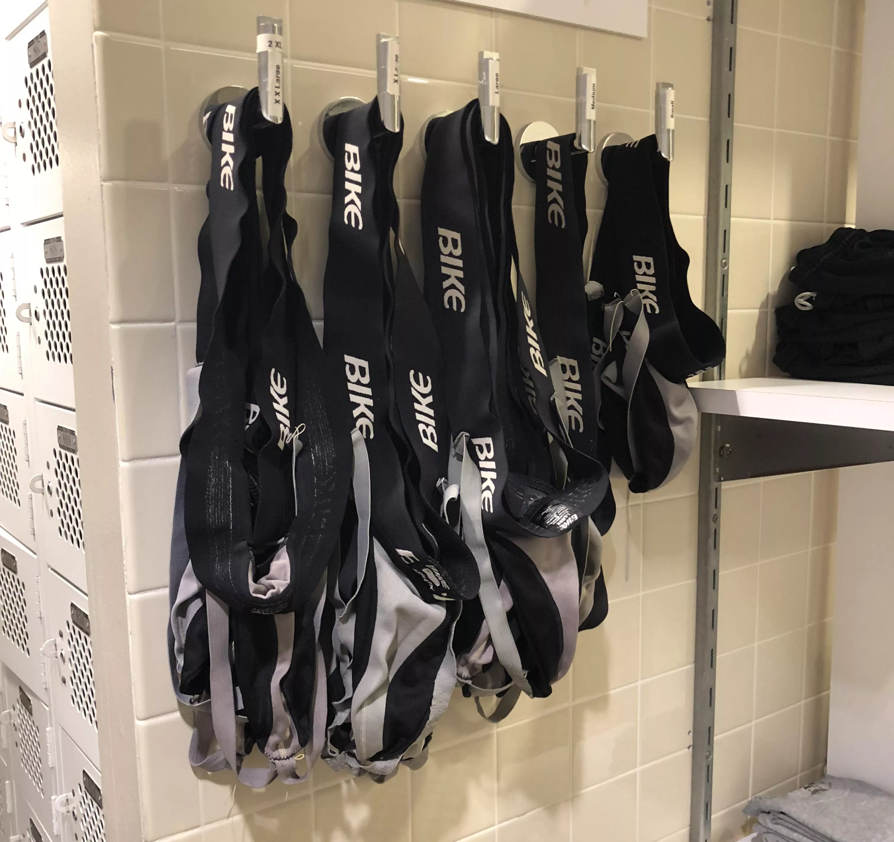 Communal jockstraps at the gym. Would you use one? posted by RodThePod