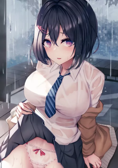 Completely soaked by Natsu_1000