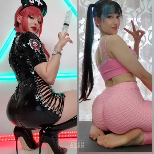 Cosplay VS Casual - Makima Nurse Cosplay by YuzuPyon by YuzuPyon