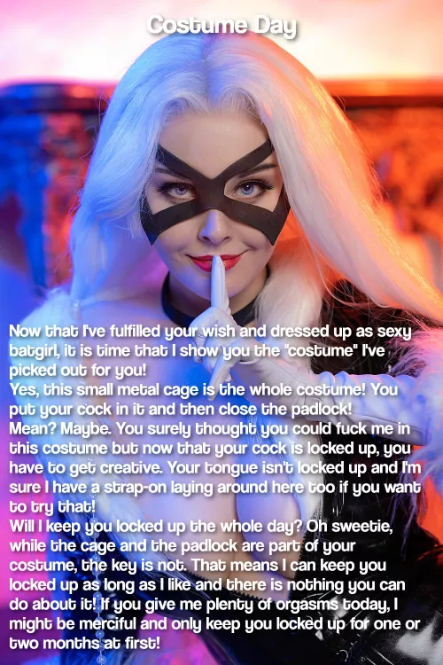 Costume Day by chastity_kink