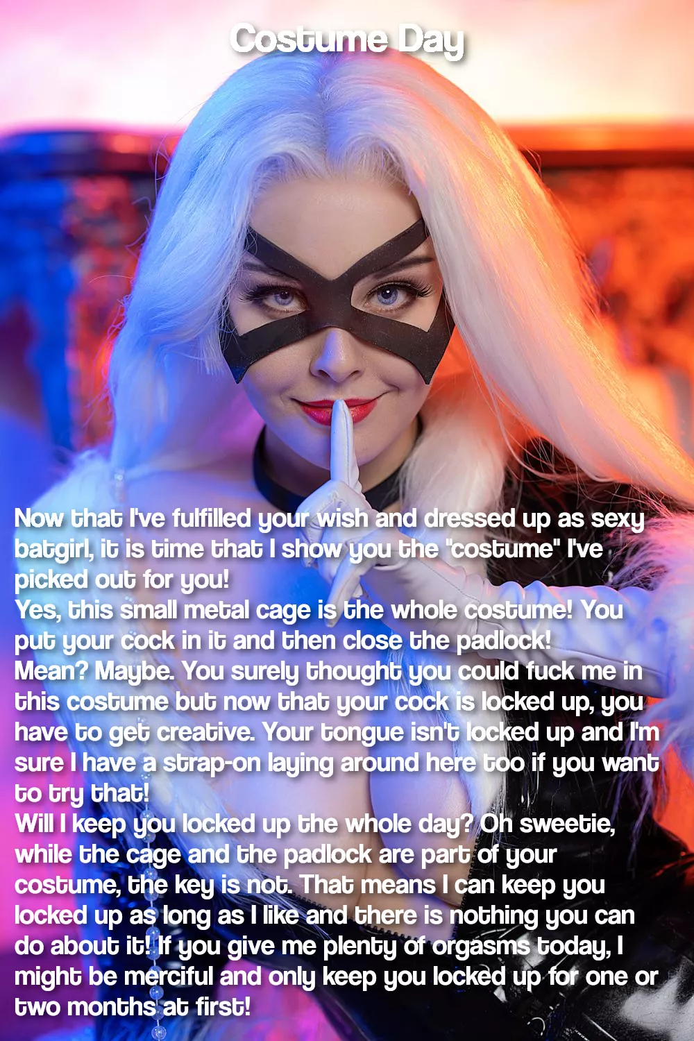 Costume Day posted by chastity_kink