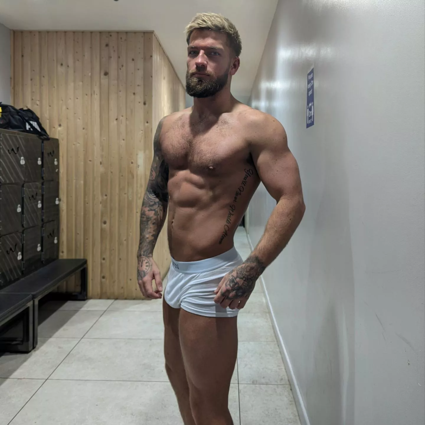 Could do with a rub down after my workout... posted by scott_hudson_fitflex