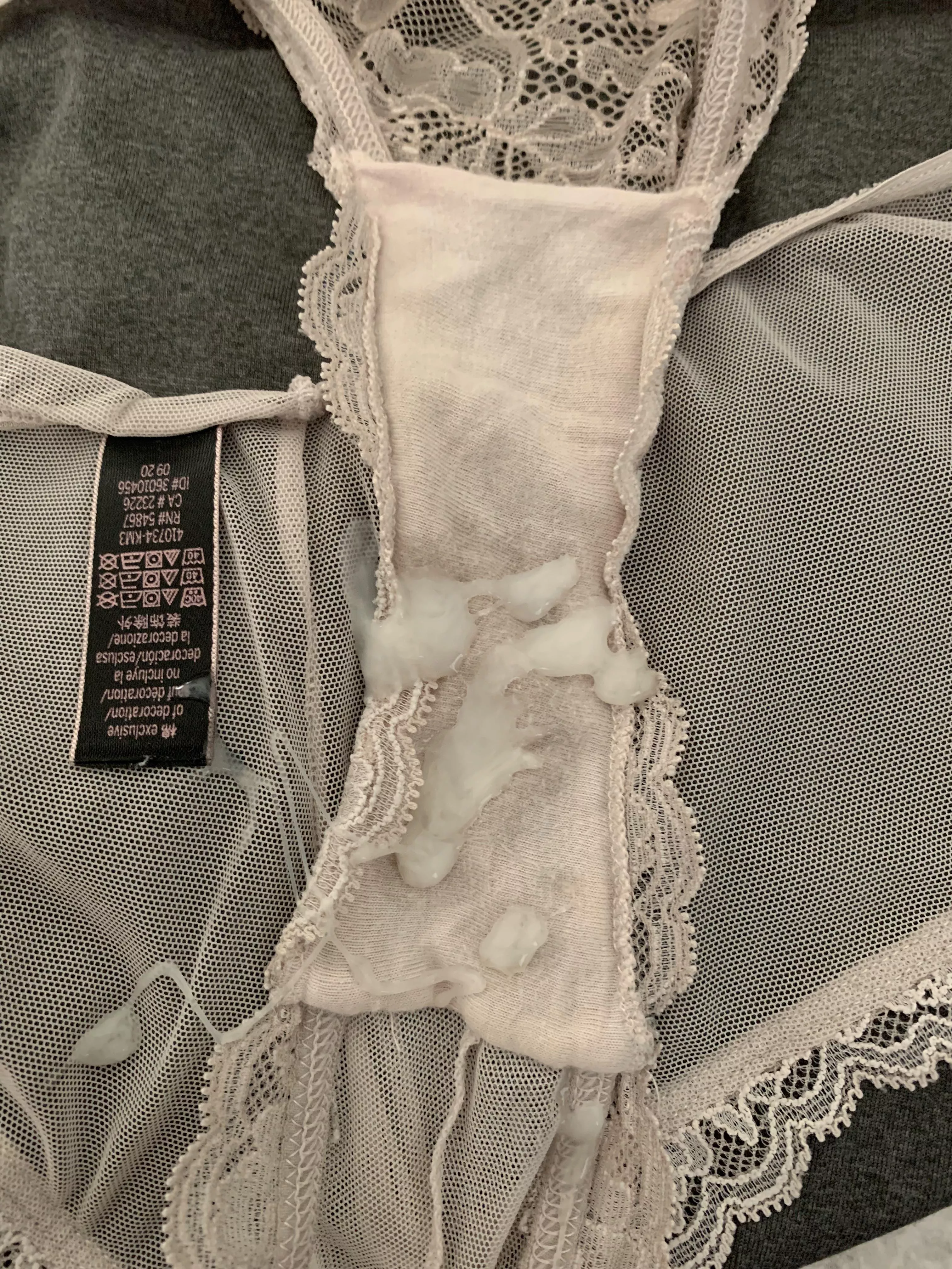 Could not resist dropping a load in the crotch. posted by Mitch4u2