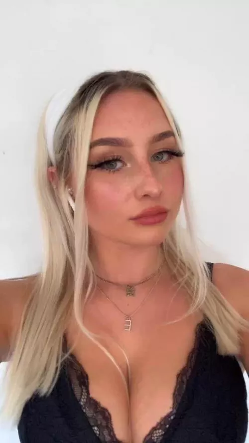 Could someone cum all over a friend of mine with some amazing natural tits? by Rare-Connection-6745