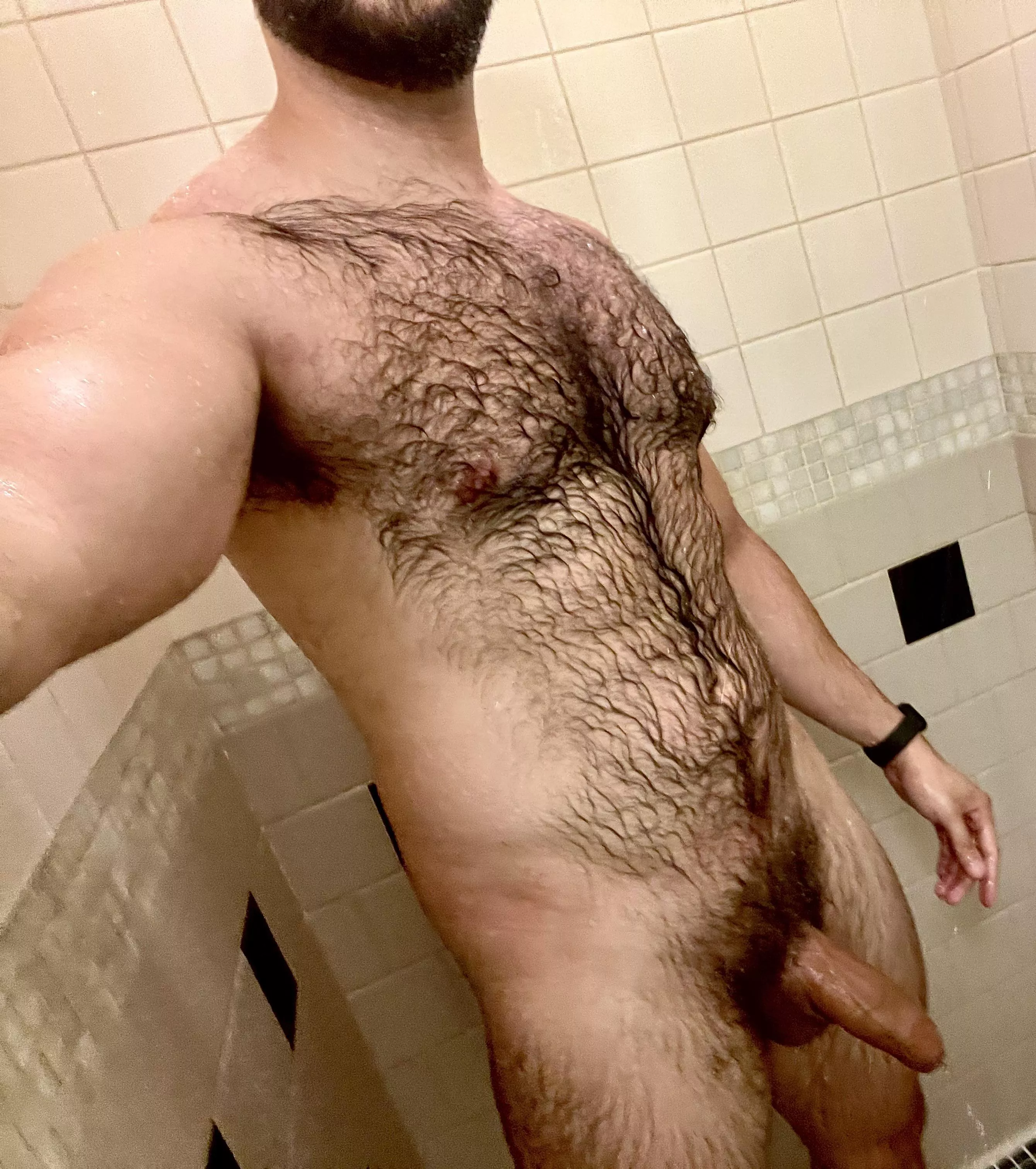 Could Use A Towel… Or A Blow Dry posted by Hairy_beefcake