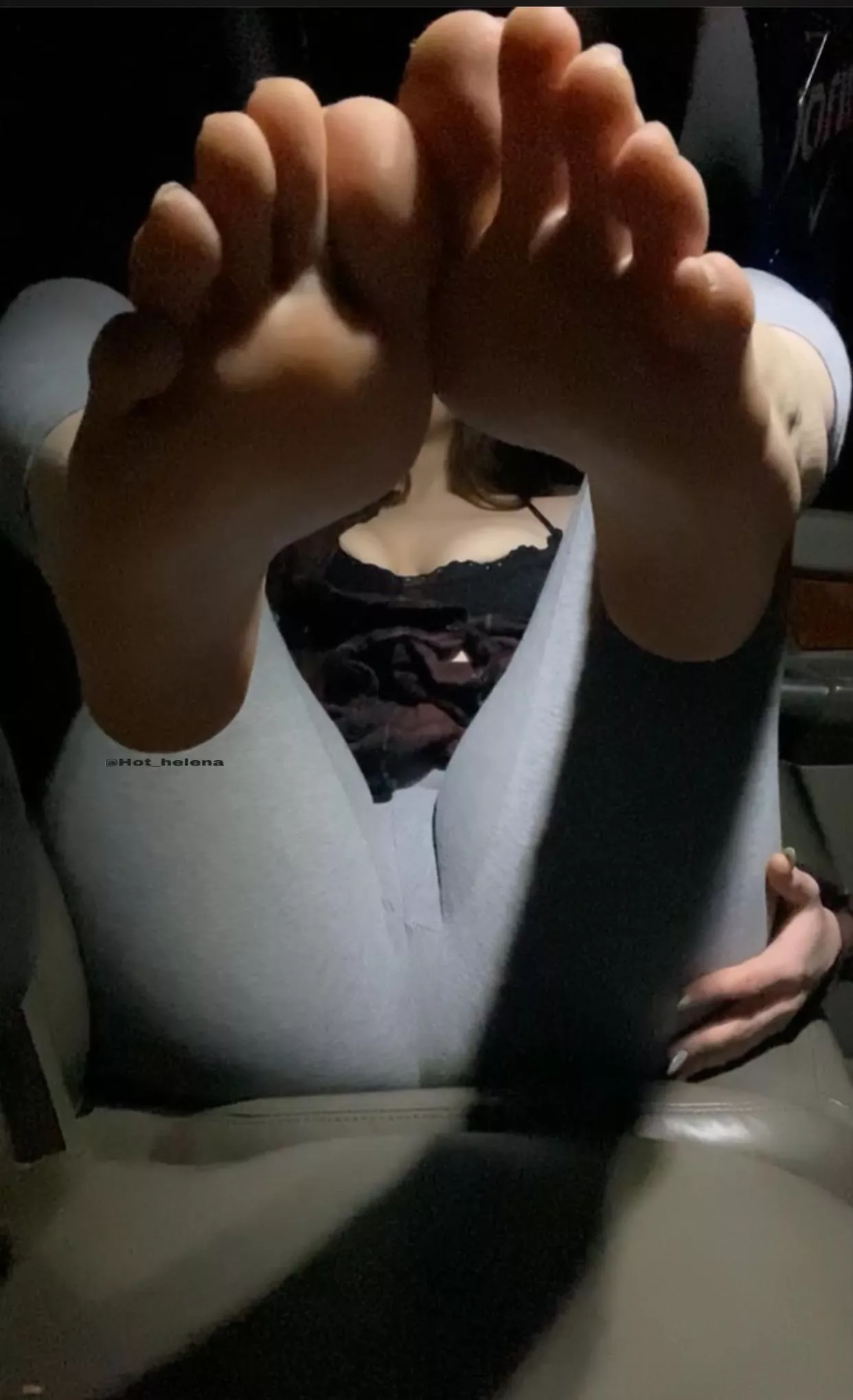 Could you Resist my perfect soft soles if you were sitting next to me👅 posted by Hot_Helena