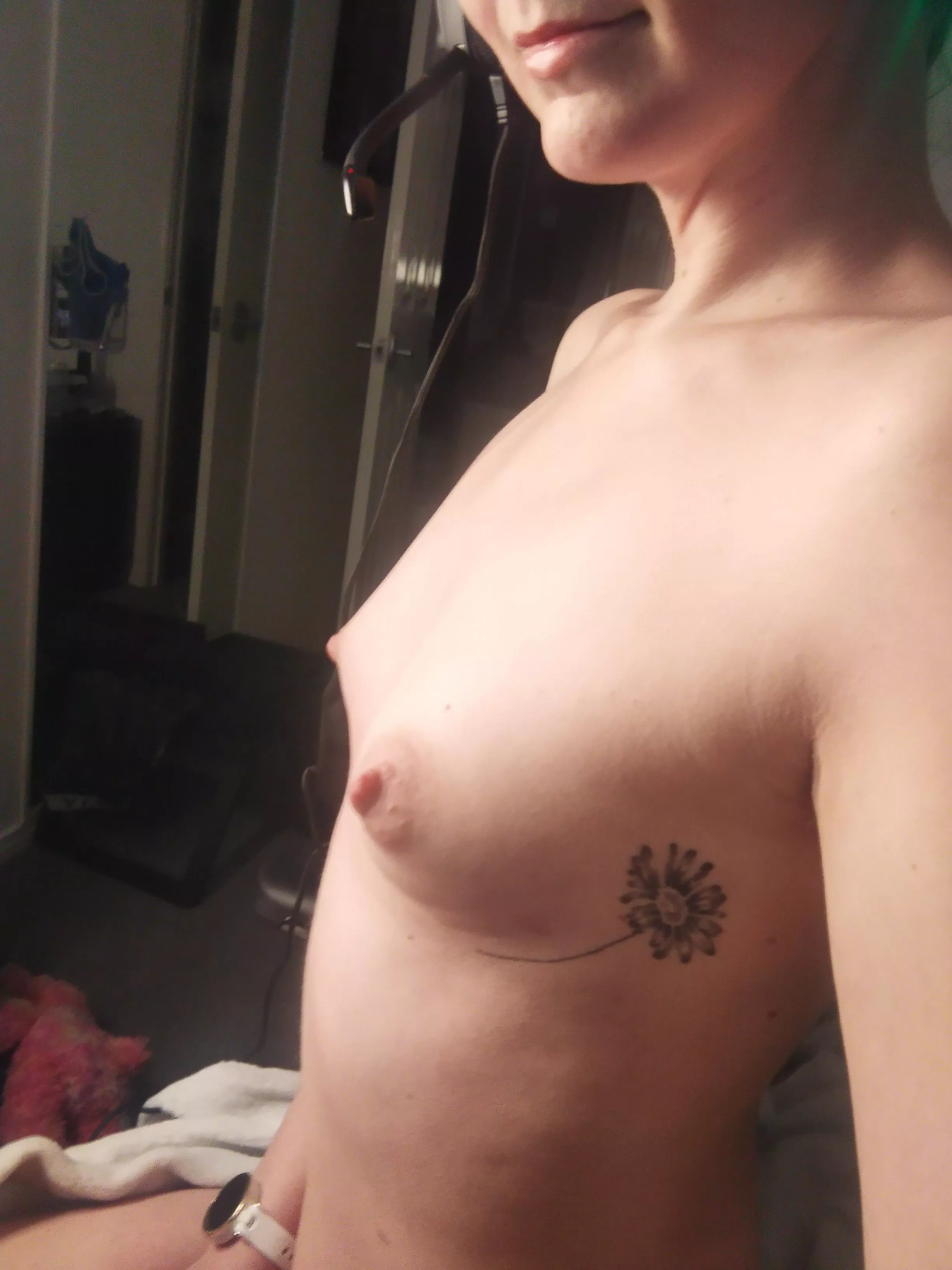 Could you see yourself sucking my puffies ? posted by NovaKaned