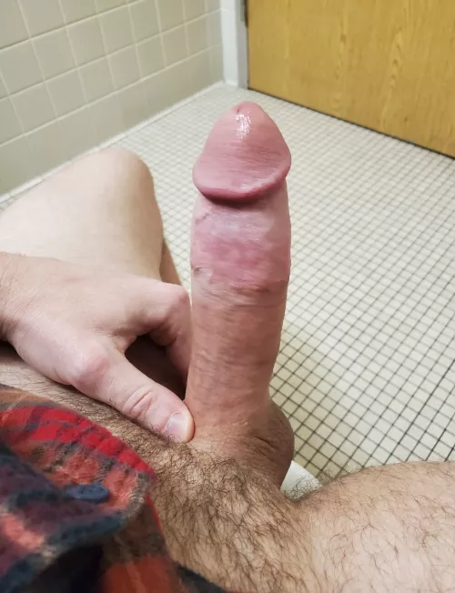 Couldn't contain him at the office this morning. by BigDadcock