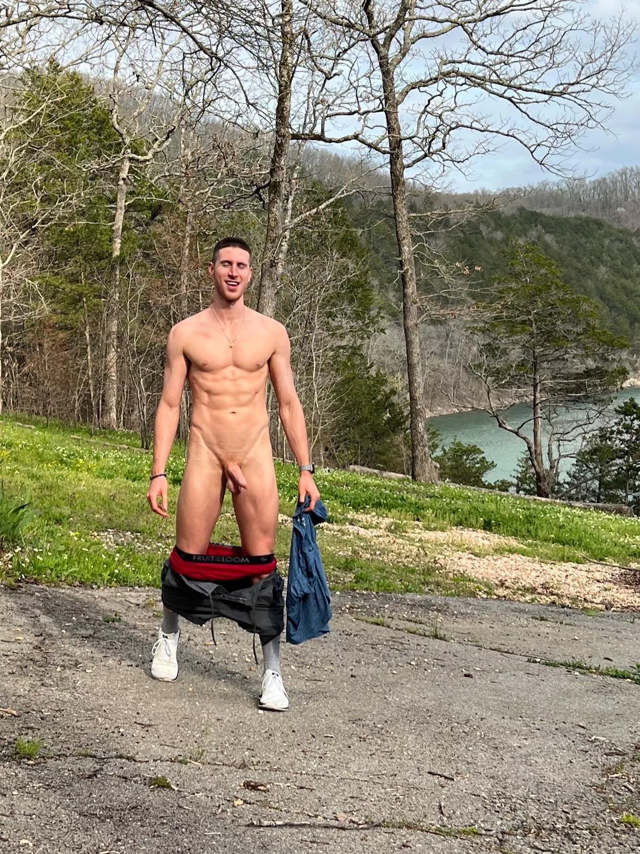 Couldn’t even finish taking my clothes off without starting to get hard posted by AfterMood4679