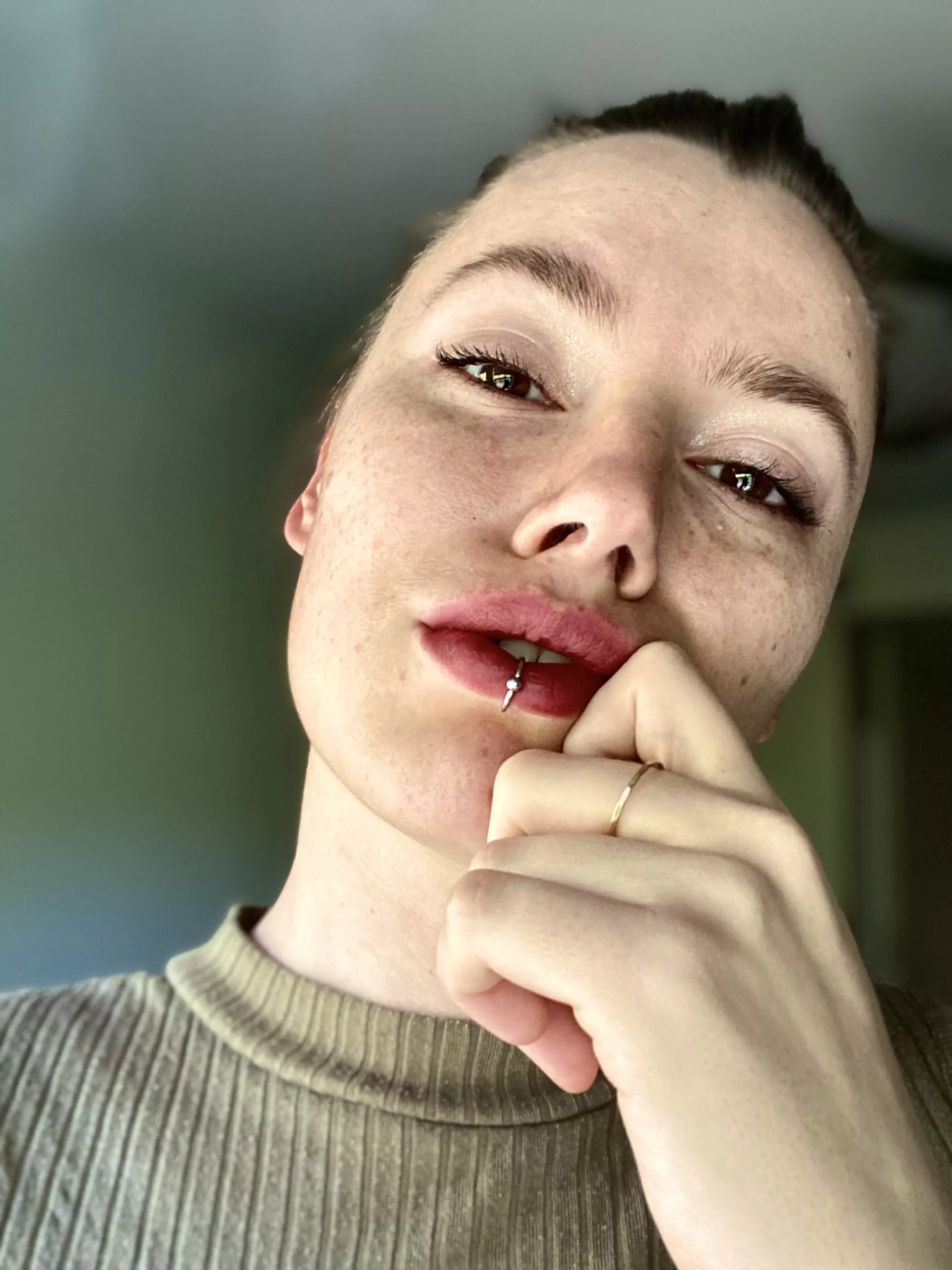 Couldn’t get all the glitter off my face last night, but I think I it posted by CuriousCatieCat