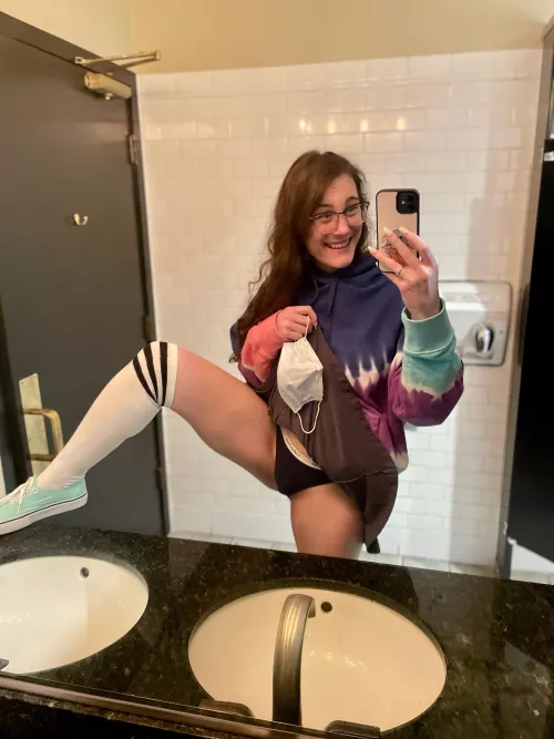 Couldn’t resist wearing them with my regular outfit by TheAveryOConnor